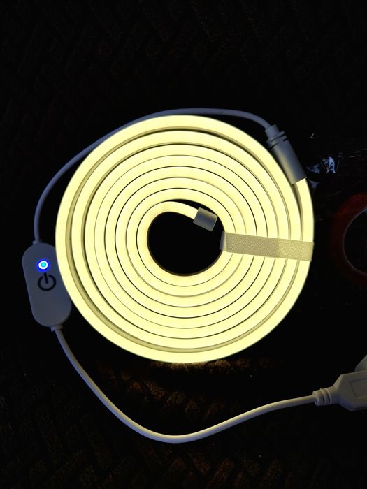 LED стрічка USB вологостійка 2 м, светодиодная лента юсб водостойкая