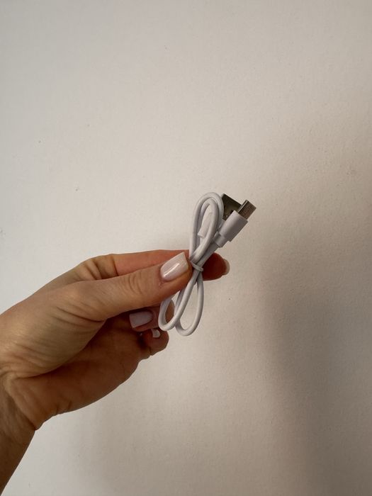Kabel micro USB USB C, biały kabel USBC
