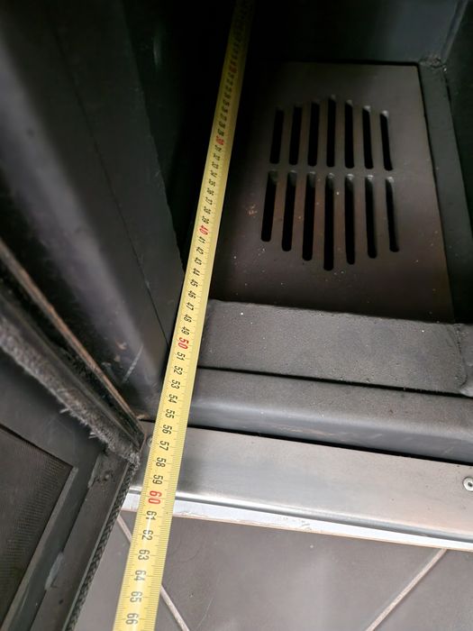 Caldeira de Aquecimento Central a Lenha p/Cozinha, 40L Inox (Nova)