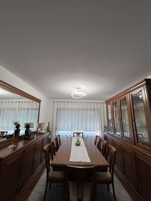 Mobília de sala em madeira de cerejeira