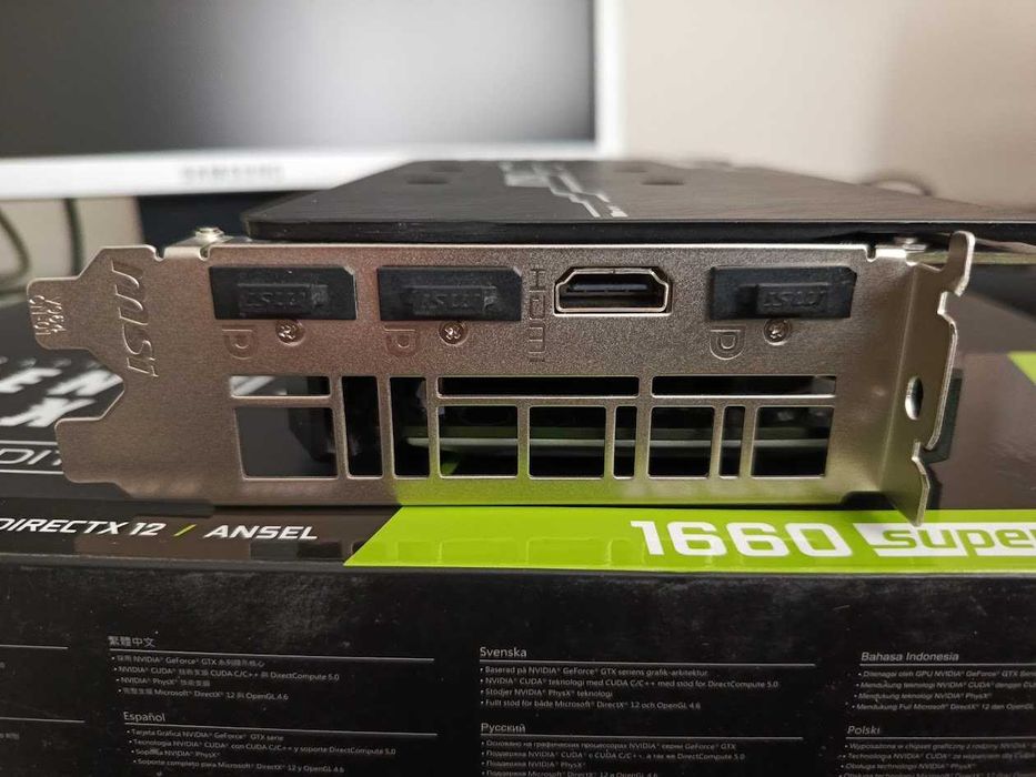Karta graficzna MSI GeForce GTX 1660 SUPER VENTUS XS OC 6GB GDDR6