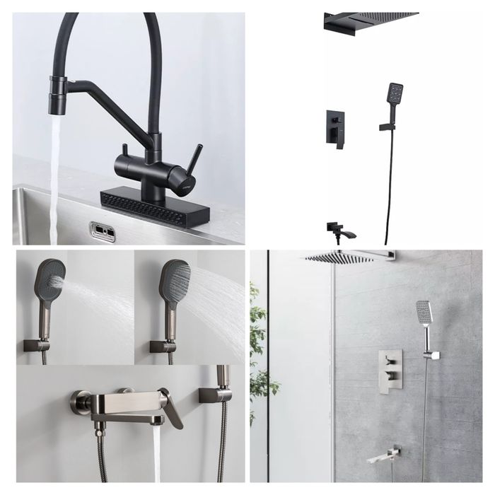 Смесители GAPPO Германия в ассортименте.