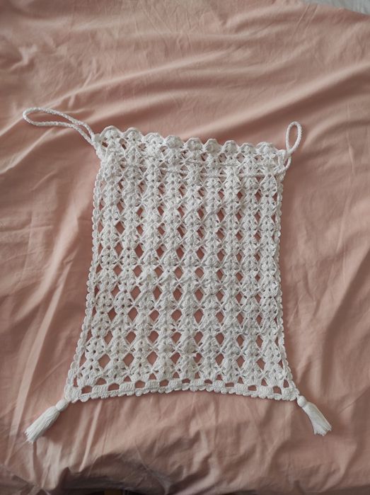 Saco em renda  para o pão