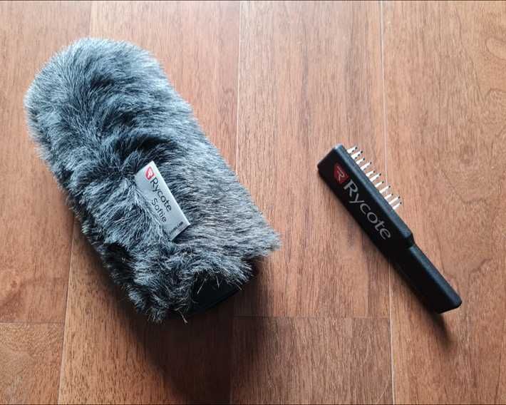Microfone Shotgun SENNHEISER ME66+K6 com Windshield RYCOTE