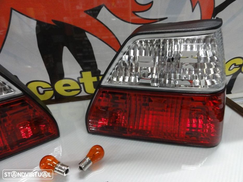 Farois Lexus VW Golf 2 / II Vermelho cristal