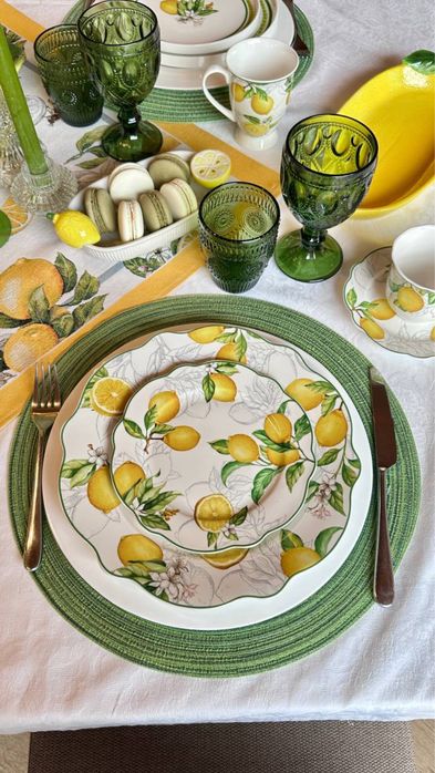 Посуда порцелянова