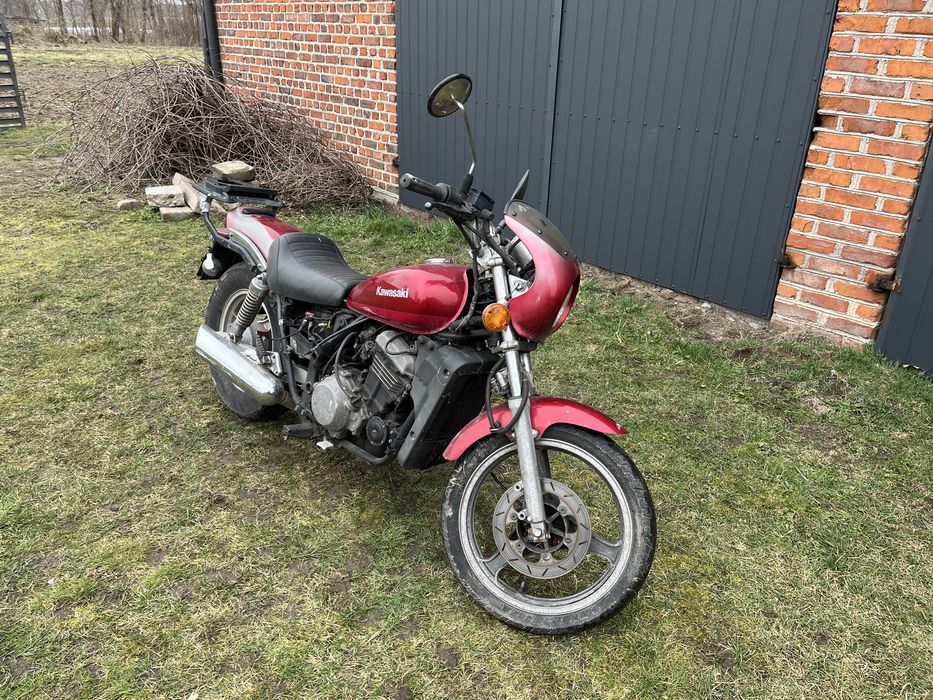 Kawasaki el 250 eliminator dużo części sillnik lagi gaźnik rama linka