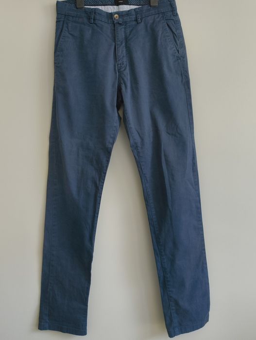 Calças azuis w52 Slim