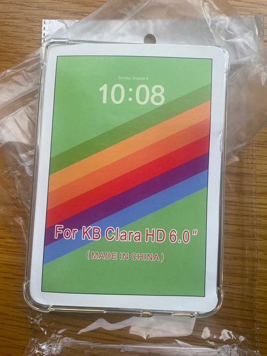 NOVO: Capa Kobo Clara 6 Polegadas, Transparente