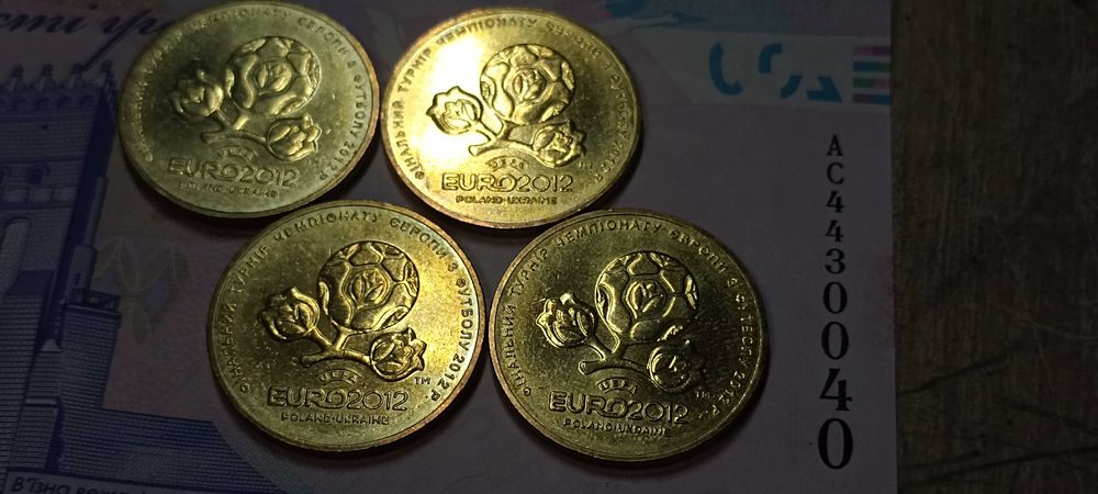 1 гривня - "Євро 2012"