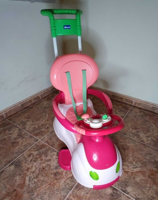 Carrinho Chicco Quattro Rosa - 4 em 1