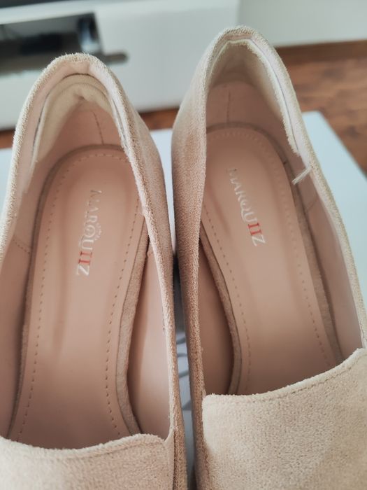 Czółenka damskie na obcasie