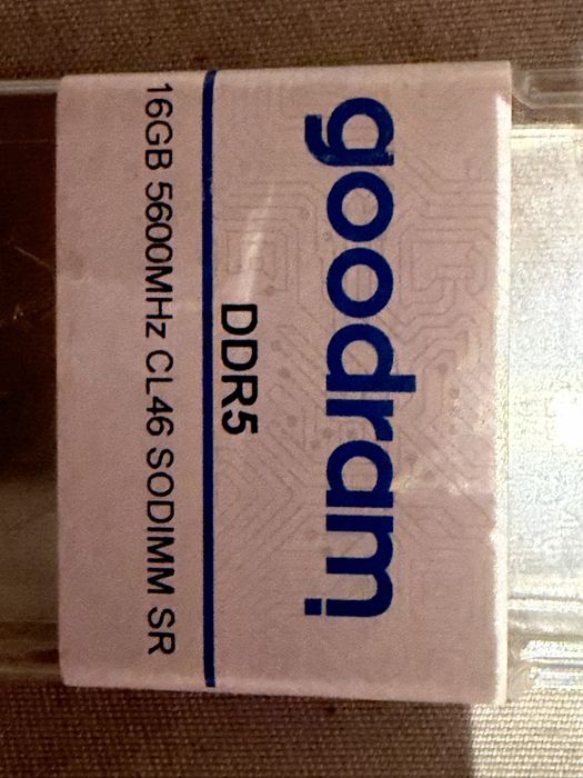 Pamięć RAM goodram DDR5 32GB (2x16) 5600 MHz CL46 SODIMM SR