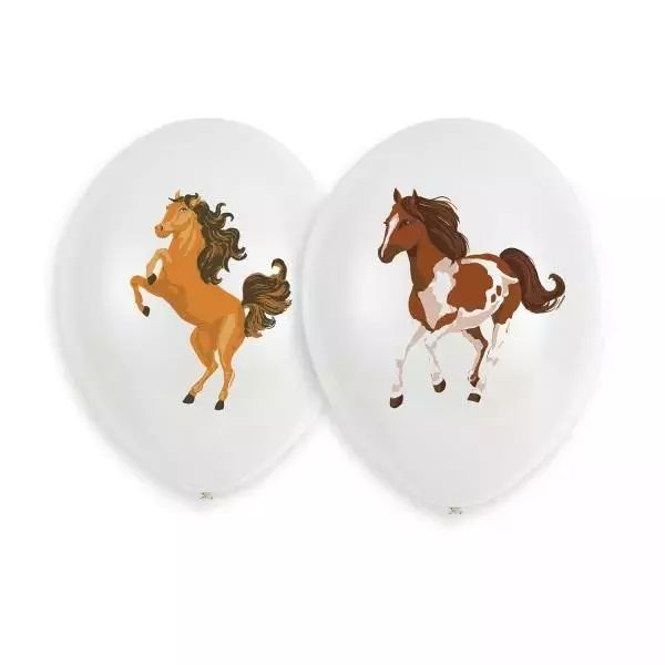 Balony lateksowy Piękne konie 27cm. Amscan