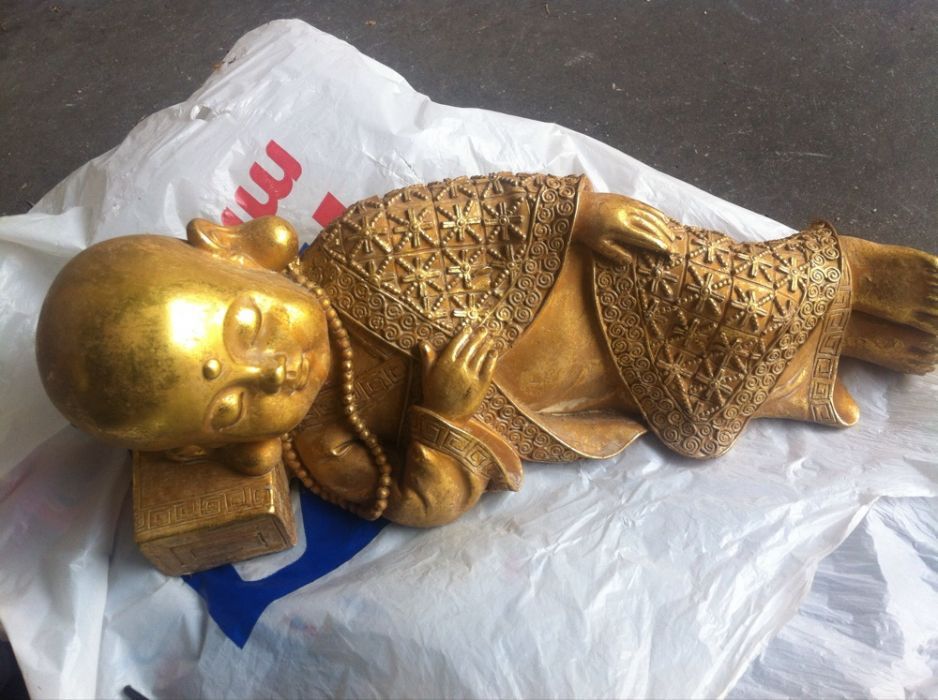 vendo Buda adormecido