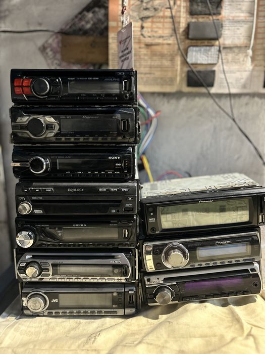 Автомагнітоли + динаміки