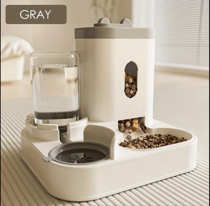 Автоматична годівниця кормушка поїлка миска для котів, собак,  тварин