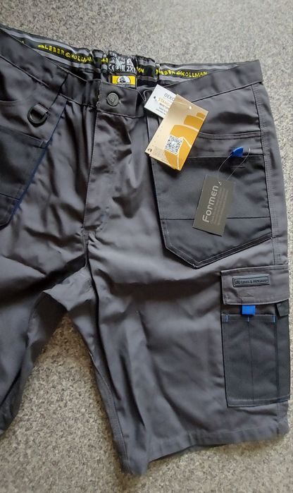 XXL krótkie spodenki firmy LEBER&HOLLMAN. Robocze.