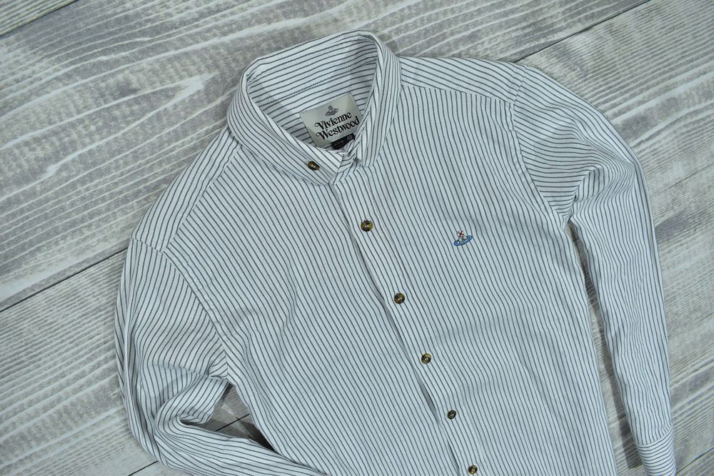 Vivienne Westwood Koszula Męska W Paski / 48