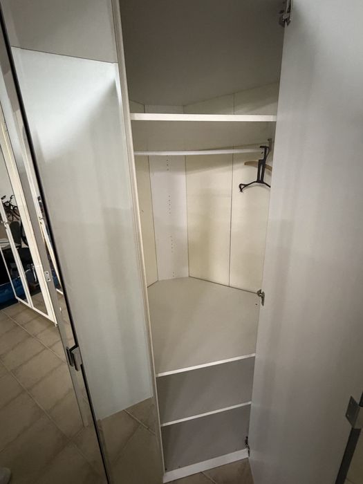 Szafa narożna lustrzana piękna duża