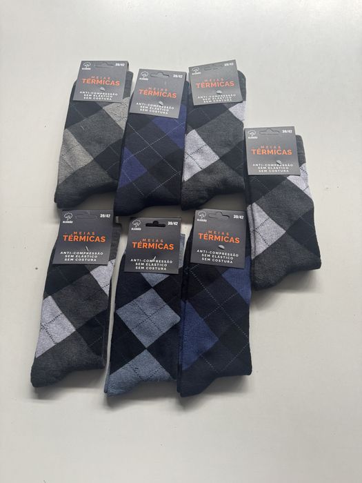 7 pares de meia de inverno 14€