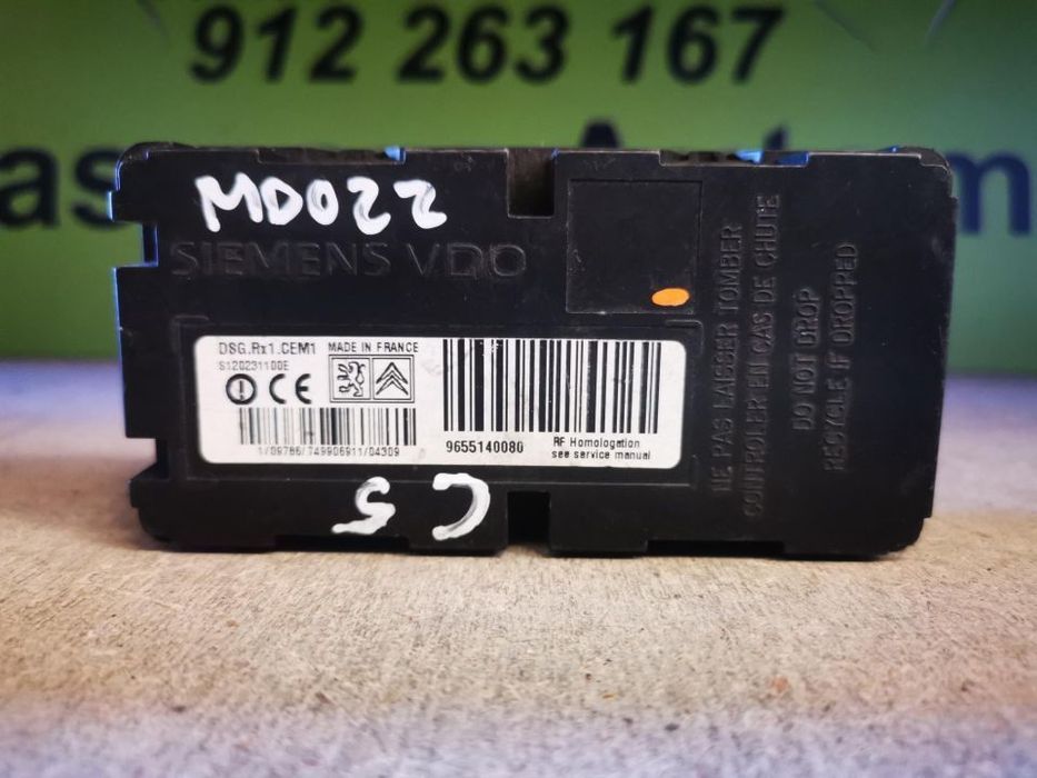 CITROEN C5 / PEUGEOT 407 MÓDULO ELÉTRICO - MD022