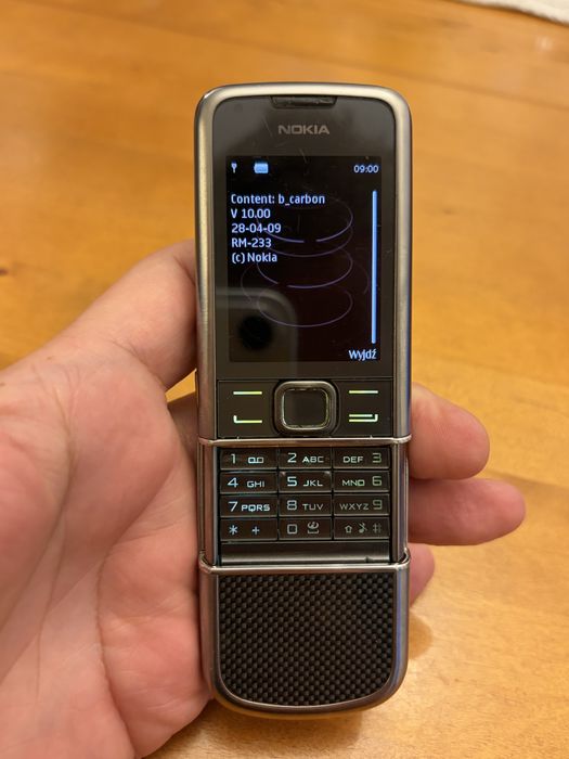 Nokia 8800 Arte Carbon - 100% cala w oryginale. Made in Korea! Okazja!