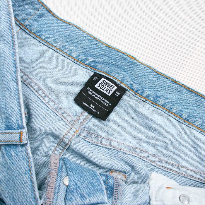 Sweet SKTBS spodnie jeansowe loose fit 34us