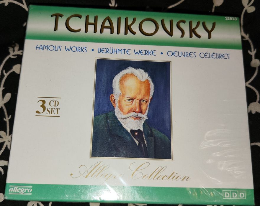 Caixa 3 CDs Tchaikovsky - Famous Works / Allegro Collection (Selado)