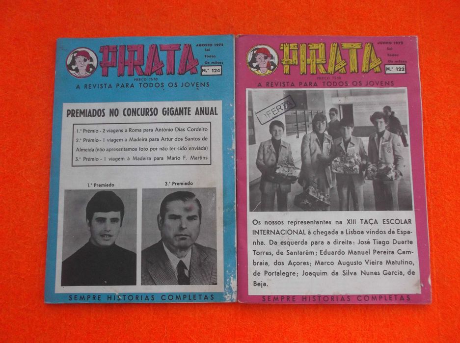 2 Revistas Pirata nº 122 e nº 124