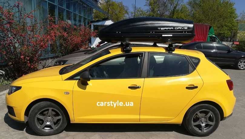 Автобоксы на крышу Terra Drive 440 литр матовые глянцевые 175*85*44 БУ