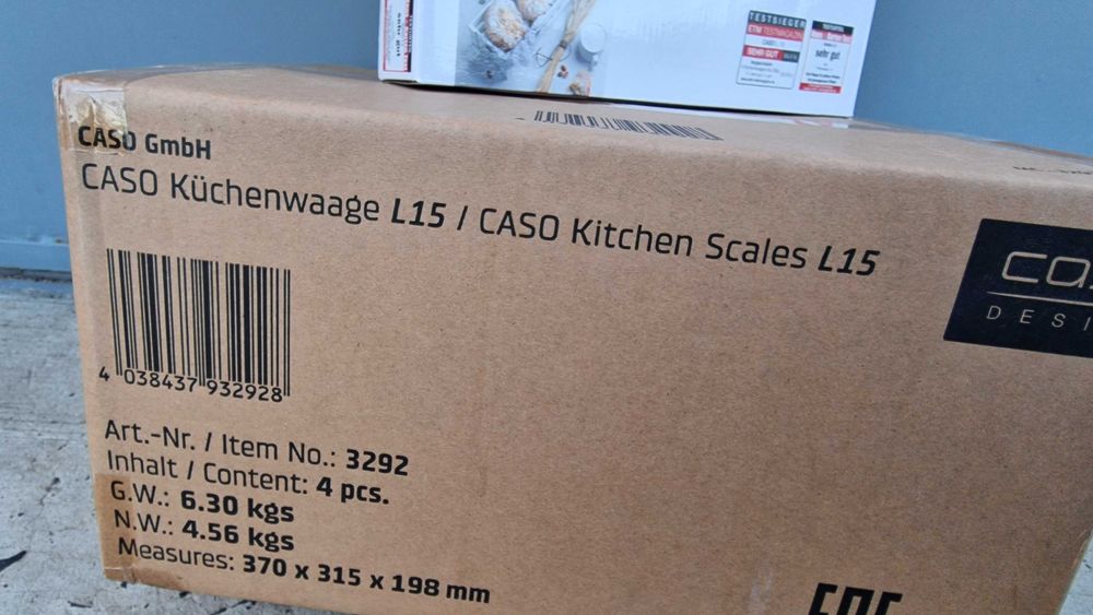 Кухонные весы ваги кухонні електронні CASO DESIGN L 15 3292