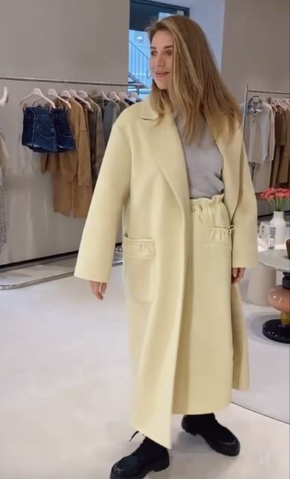 Кашемірове пальто оверсайз the coat