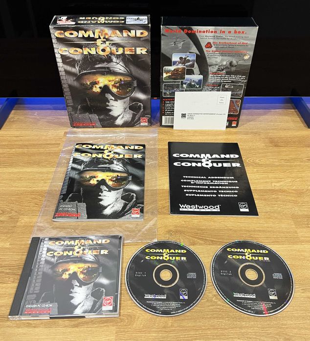 Command & Conquer 1 (PC EN 1995) BIG BOX kompletne premierowe wydanie