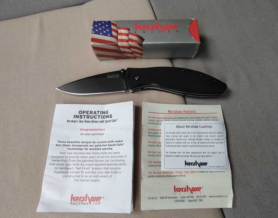 Nóż Kershaw Avalanche S30V Speed-Safe
