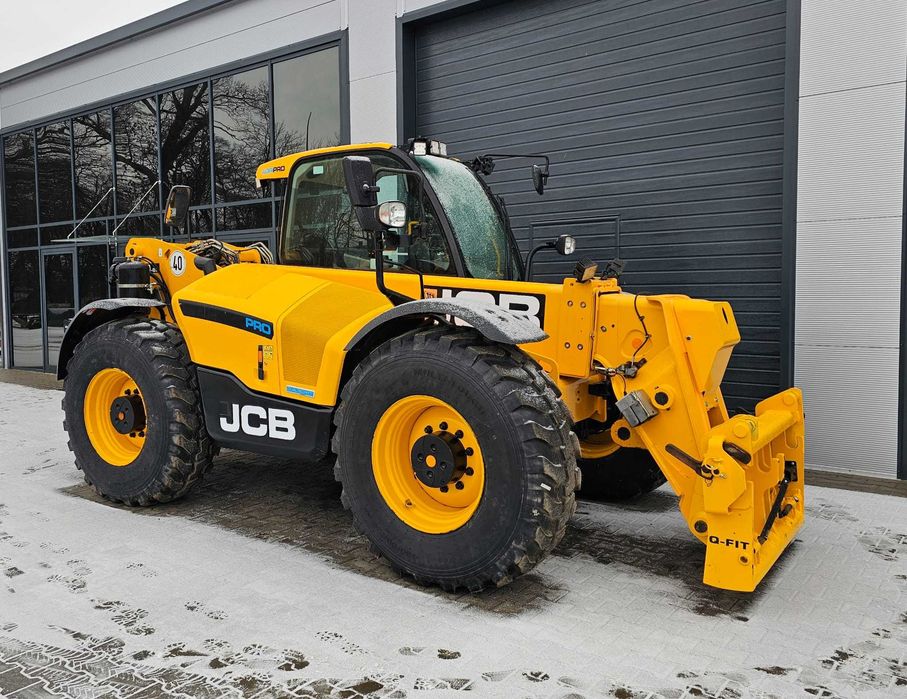 JCB 560-80 AGRI PRO 2987h Dualtech Pneumatyka Centralne smarowanie Ful