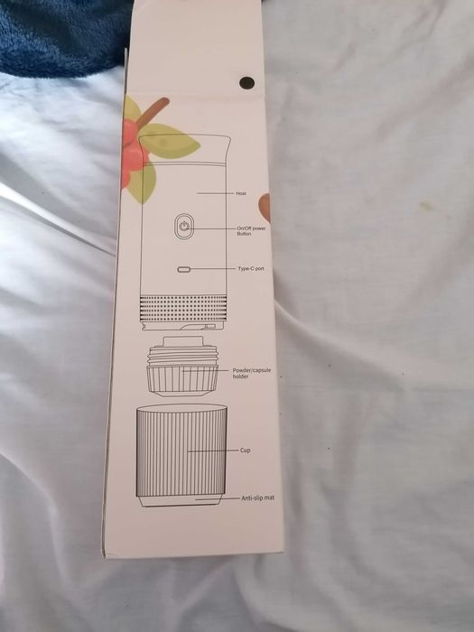 Máquina de Café Portátil ( Capsulas Grandes / Pequenas / Café em Pó )