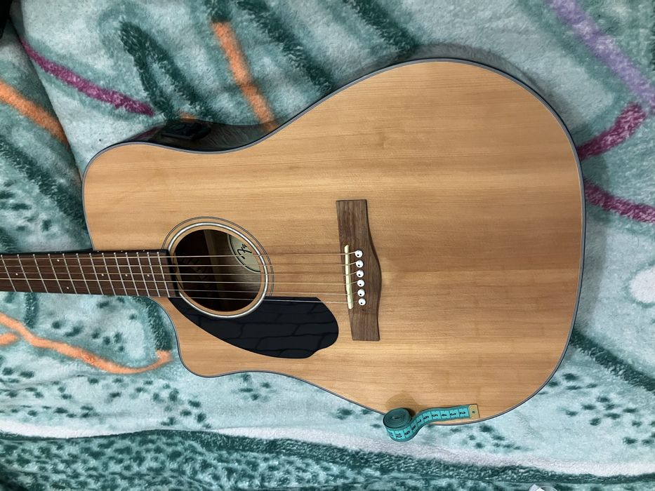 Fender CD-60SCE (LH) для лівої руки електроакустична гітара
