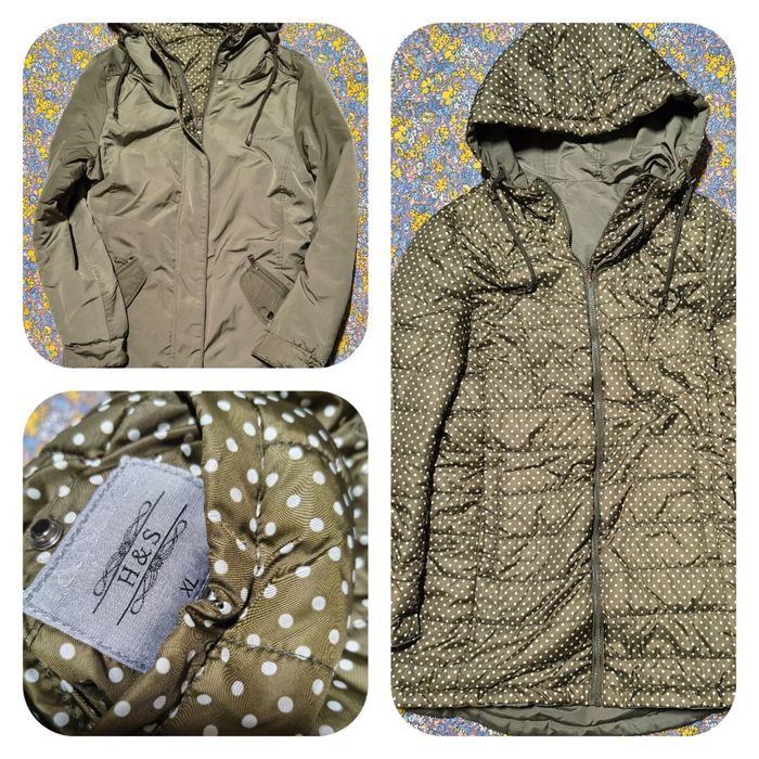Kurtka dwustronna parka H&S roz. 40
