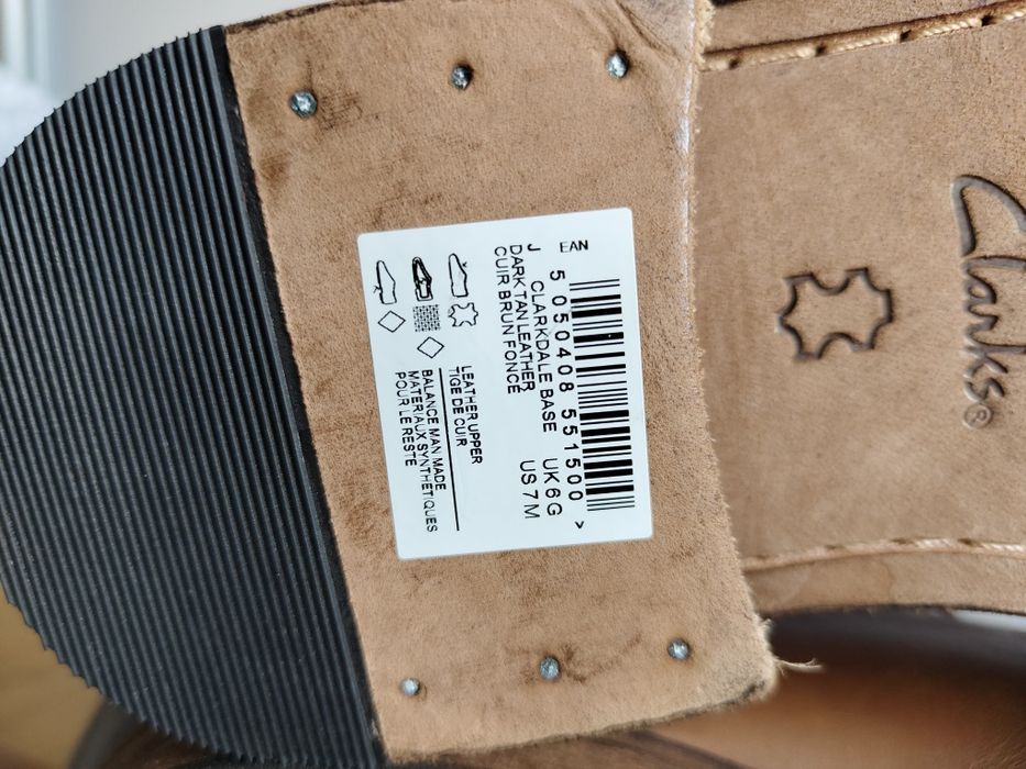 Clarks Clarkdale Base Чоловічі туфлі