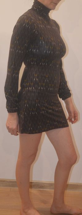 Brązowa sukienka Camaieu rozm.36