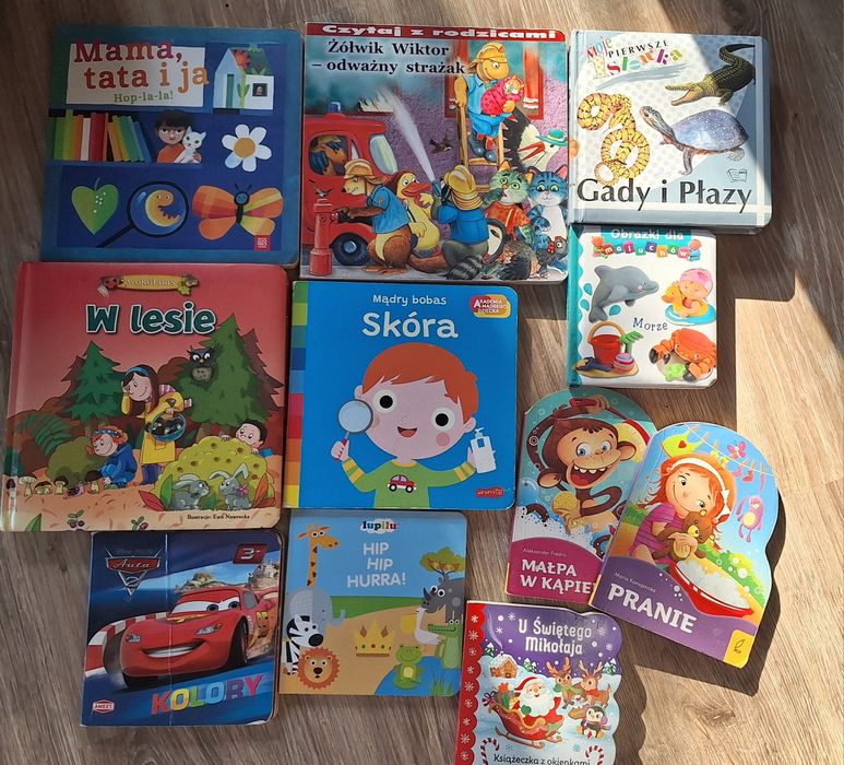 Książki dla dzieci / malucha | kartonowe książeczki | zestaw