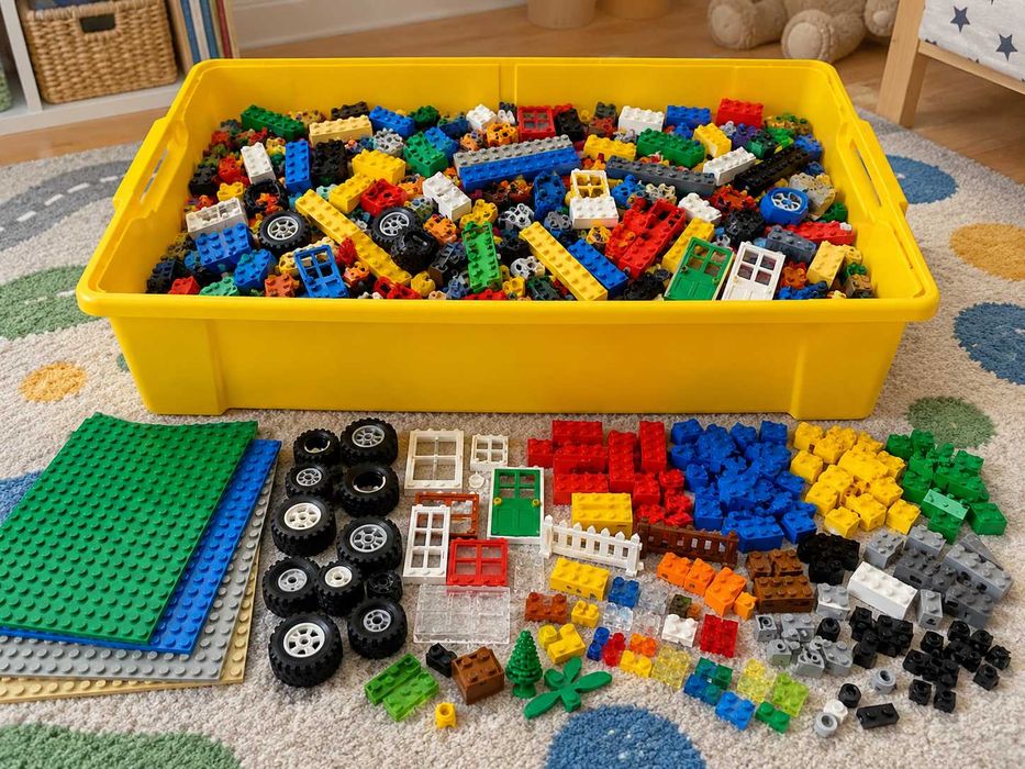 nowe lego classic 10698 kreatywne klocki duże pudełko 790 elementów od 4 lat 33 zestaw 10696 klocki plastikowe kreatywne codziennego wysyłka