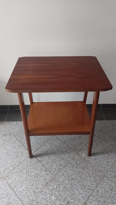 Stolik drewniany PRL wys 80cm