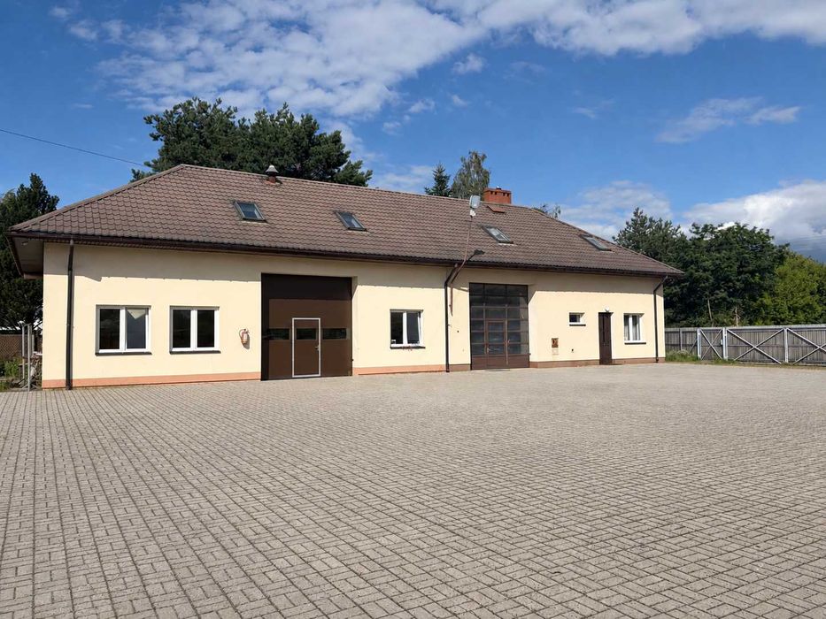 HALA GRAŻOWA 104m2  + biuro 10 m2 + plac utwardzony -  Sochaczew
