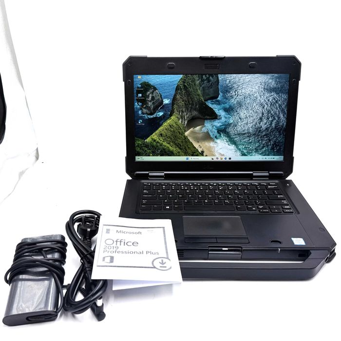 Dell 5420 Rugged DOTYKOWY i5 32GB SSD512GB 14.0" FHD LTE Win11Pro+Office GW12m FV23%