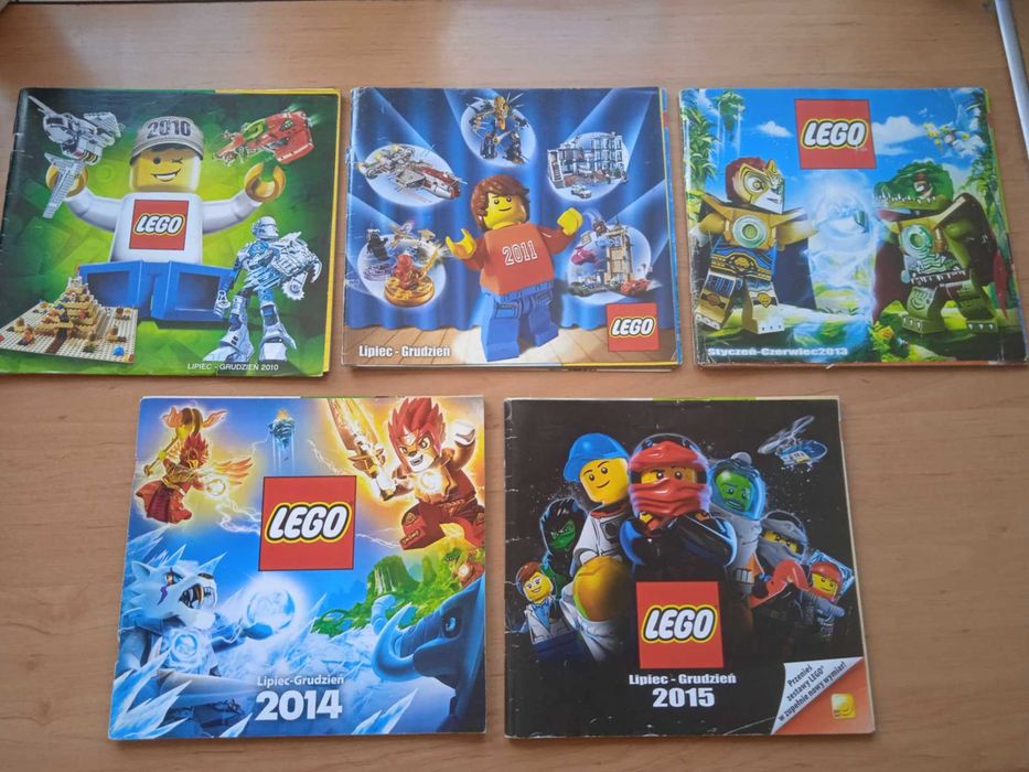 Katalogi Lego 13 sztuk