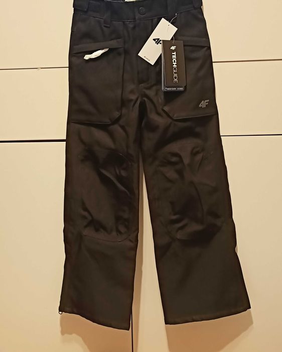 Spodnie narciarskie membrana 8000 chłopięce 4f nowe 140 cm