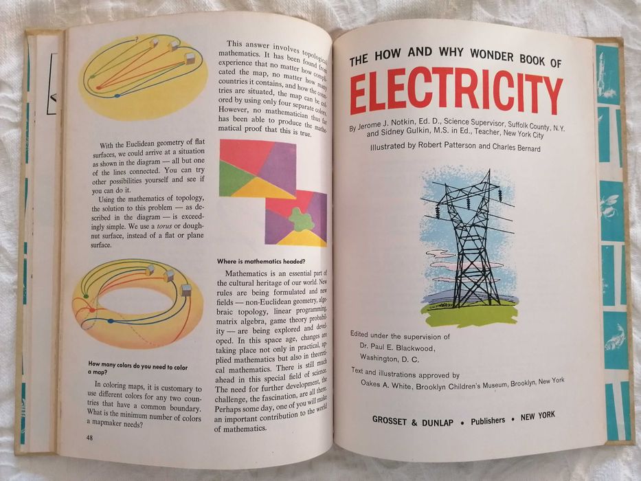 The science library, vol 3, 1962 Grosset & Dunlap new york, em Inglês
