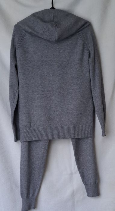 В'язаний жіночій костюм, машинна в'язка, два кольори , one size